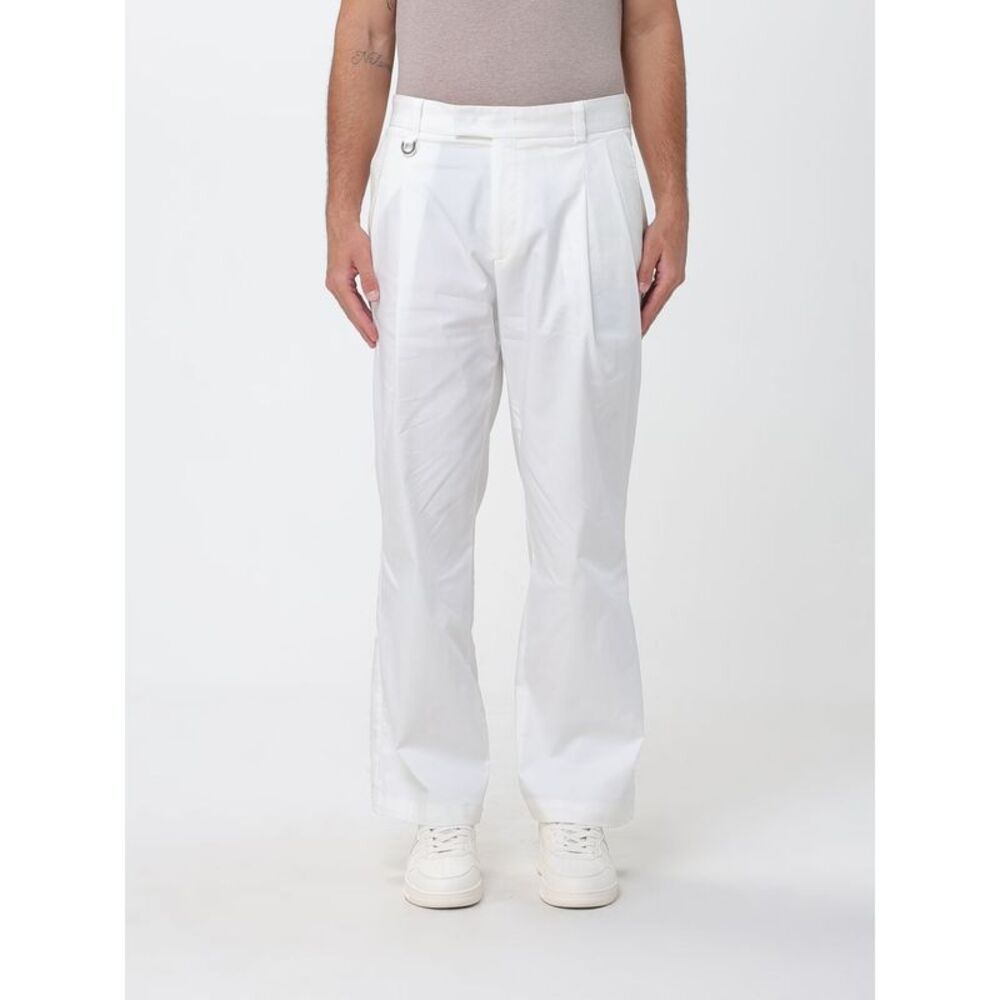 Paolo Pecora Pants Men Yellow Cream